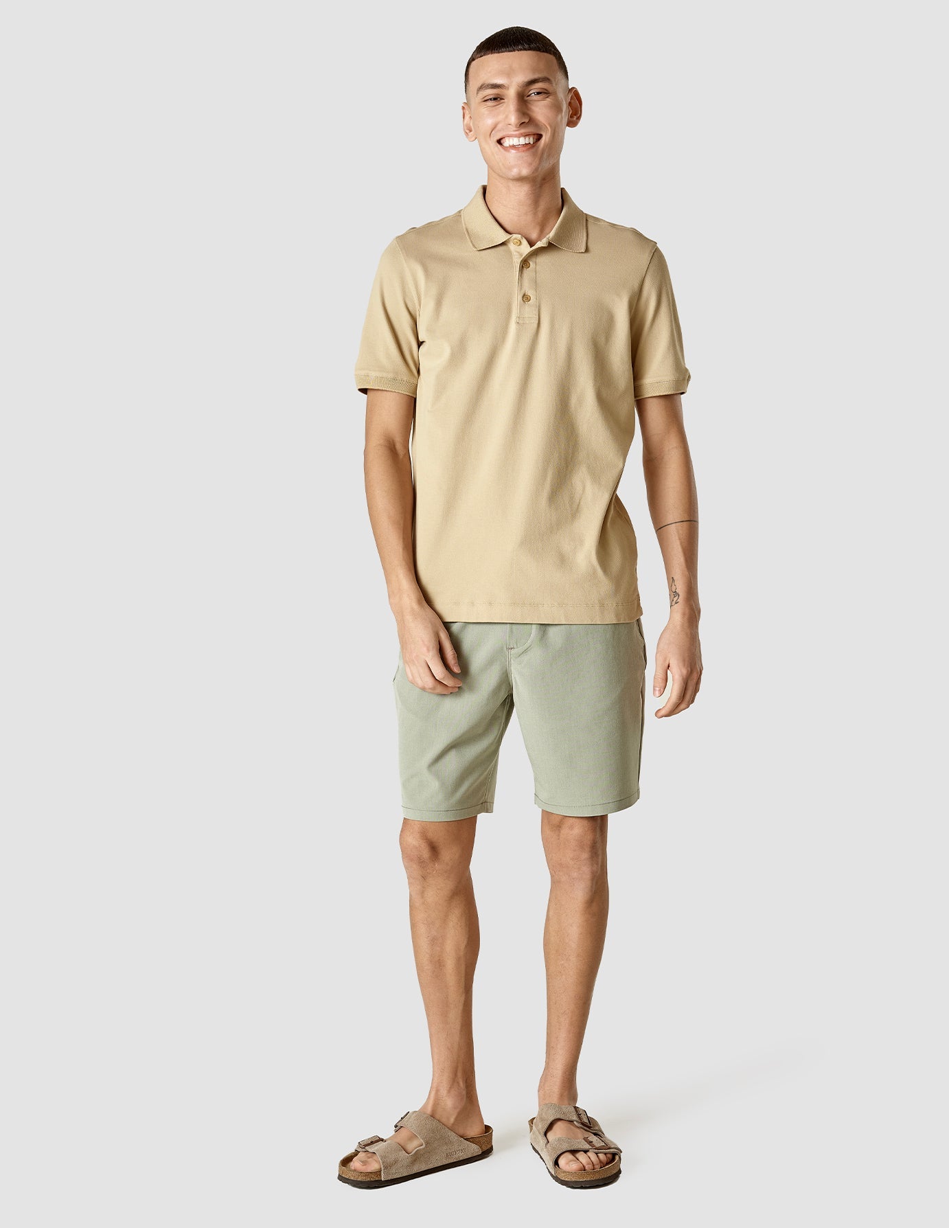 Piquet Polo Shirt Desert